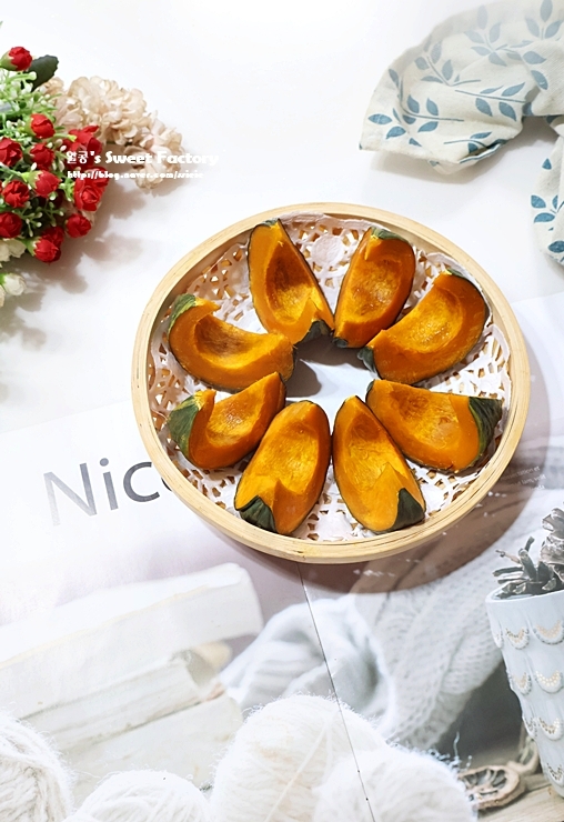 미니 단호박 찌는법 요리 시간