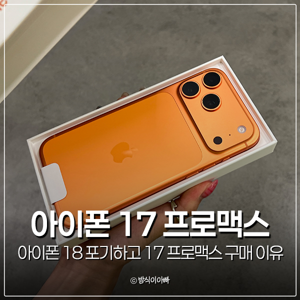애플아이폰 17프로 맥스자급제2TB, 코스믹 오렌지 애플 공식 브랜드스토어 naver.me 여기에 스페셜 메이트 선정 금액을 콘텐츠 운영에 재투자한다는 의미를 더했고, 당근미개봉 자급제로 구매 비용도 줄였습니다. 최신 세대를 기다리는 것도 방법이지만 지금 쓰는 폰이 일상과 작업을 불편하게 만든다면 필요한 시점에 바꾸는 것도 충분히 만족스러운 선택이라고...