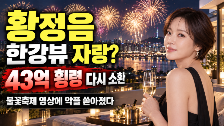 황정음 한강뷰 불꽃축제 논란｜두 아들과 일상 공개했는데 43억 횡령 다시 소환된 이유