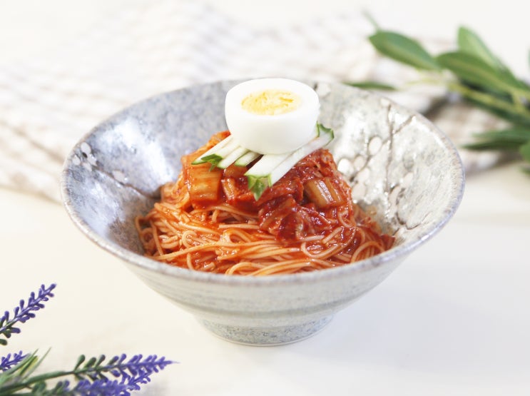 김치 비빔국수 양념장 레시피