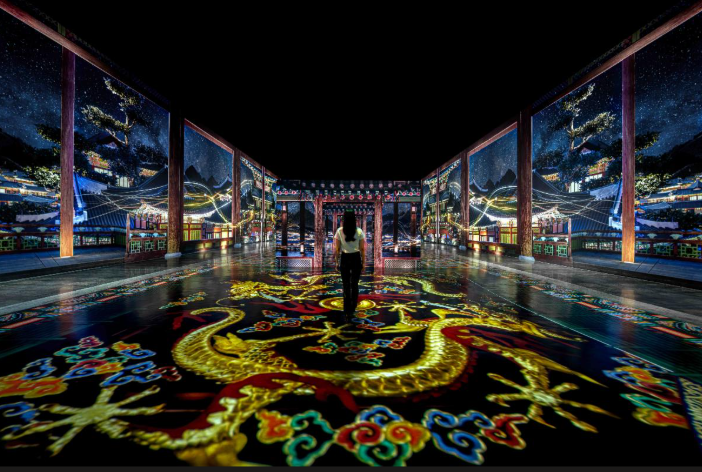 전시 : 한국의 아르떼 뮤지엄(ARTE MUSEUM), 빛과 음악으로 세계를 사로....