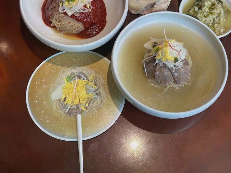 [담라 둔산본점] 대전 냉면 추천, 80여 석 룸 회식하기 딱