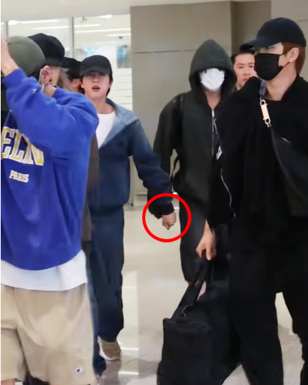 미국공연 마치고 귀국, 석진과 정국이 손잡은 이유