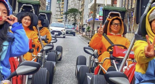 오키나와 고카트 체험 투어 고릴라 카트 의상포함 미팅장소 시간 운....