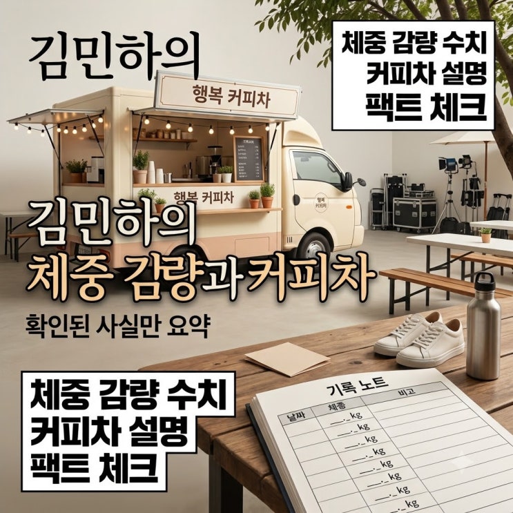 김민하 17kg 감량·전남친 커피차, 사실과 표현의 차이