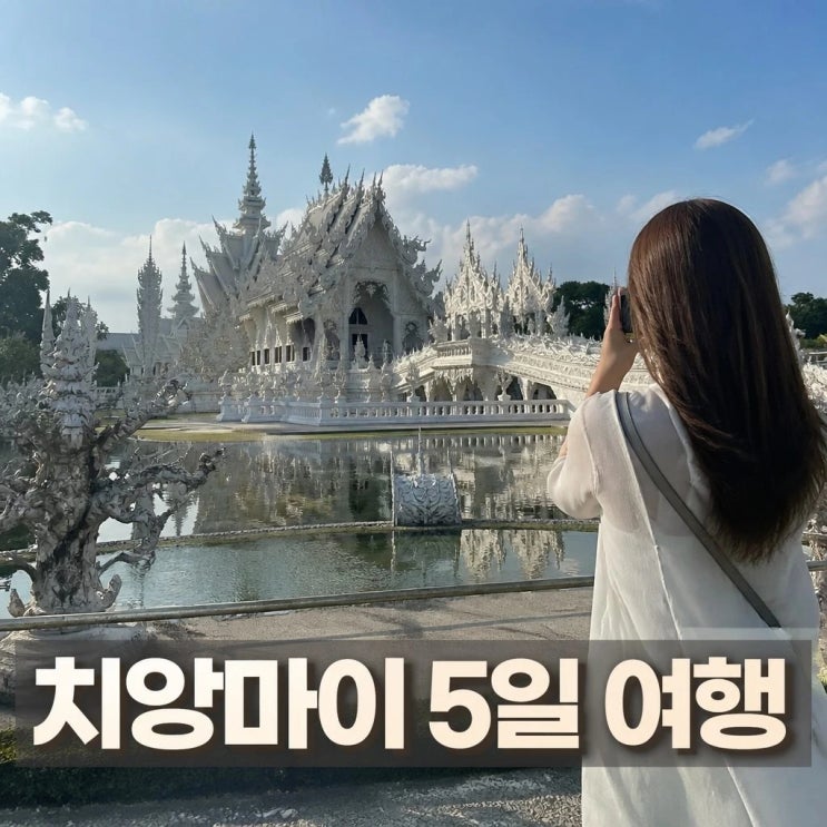 치앙마이 치앙라이 5일 코스 추천ㅣ백색사원, 도이수텝, 먼쨈
