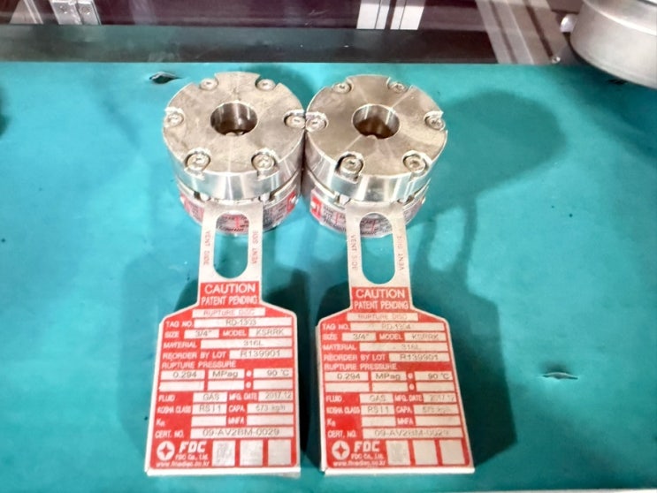 FDC KSRRK 3/4인치 Rupture Disc Safety Head | 파열판 홀더 : 네이버 블로그