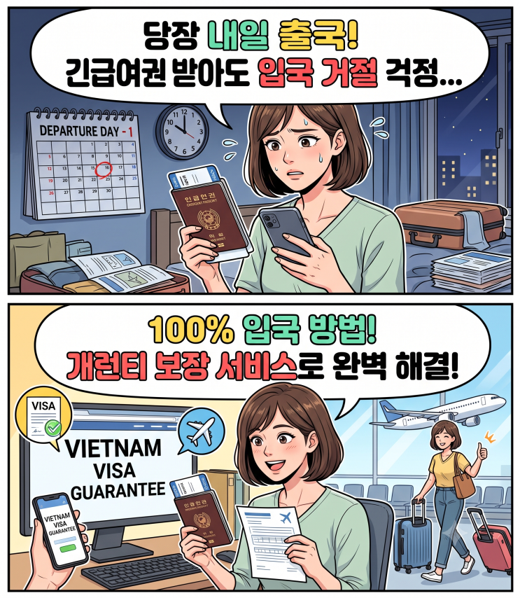 나트랑 다낭 긴급 여권: 베트남 항공은 탑승도 불가 & 출발 가능 방법 대표 이미지