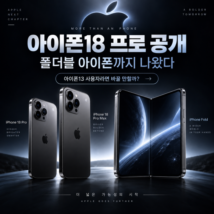 아이폰18 프로 공개, 폴더블 아이폰까지 ｜발표 전 예상과 달랐던 점