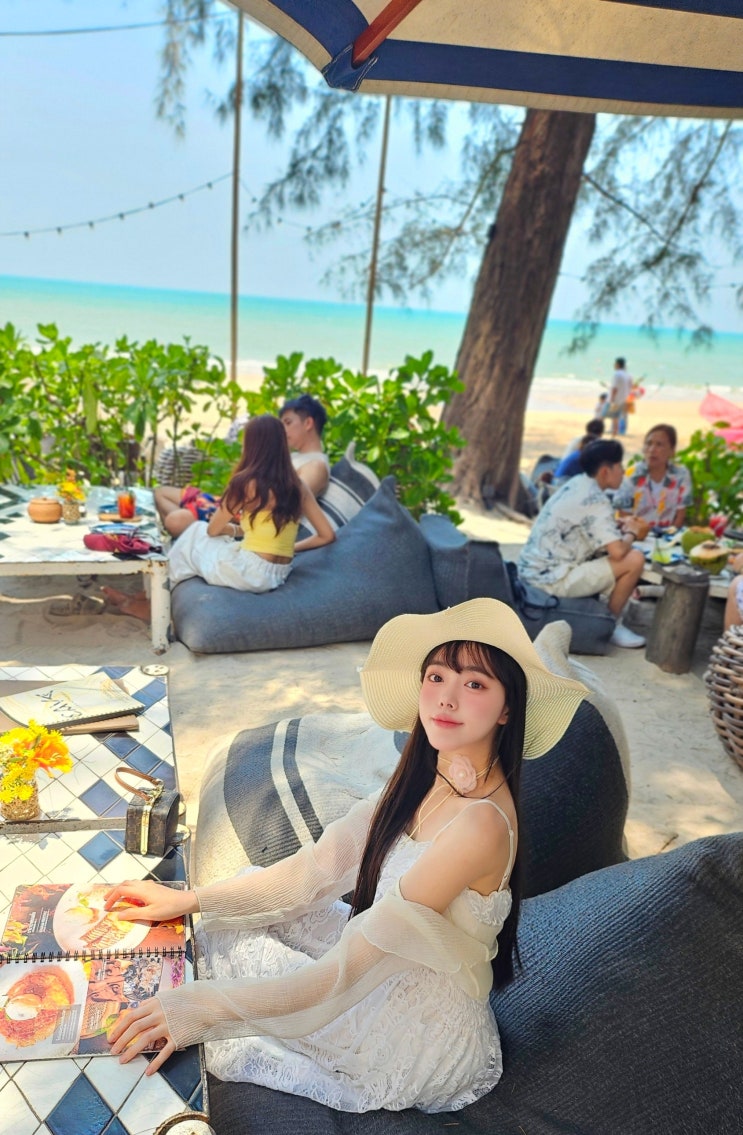 파타야 카페 케이브 비치클럽｜바다 앞 오션뷰 분위기 좋은 곳