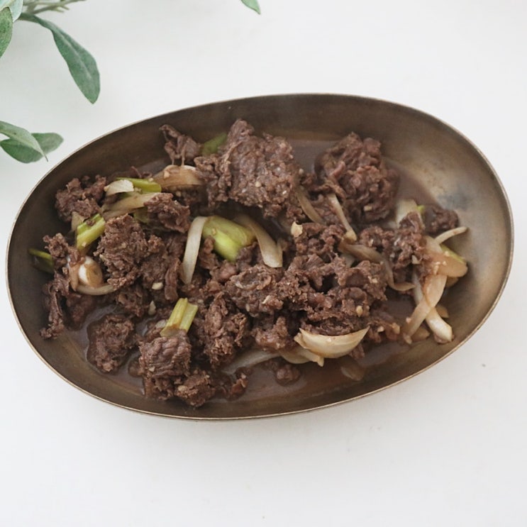 류수영 소불고기 레시피 불고기 황금레시피