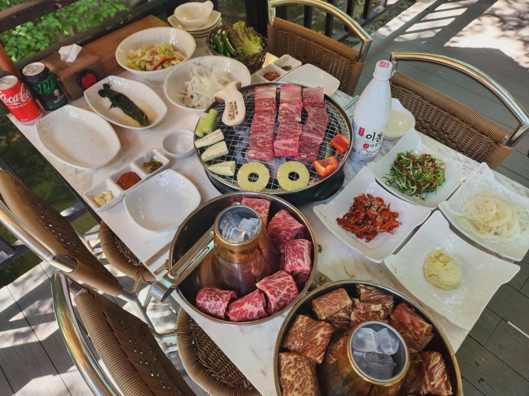 이맛갈비 포천이동갈비 후기, 야외 포토존에 감동!