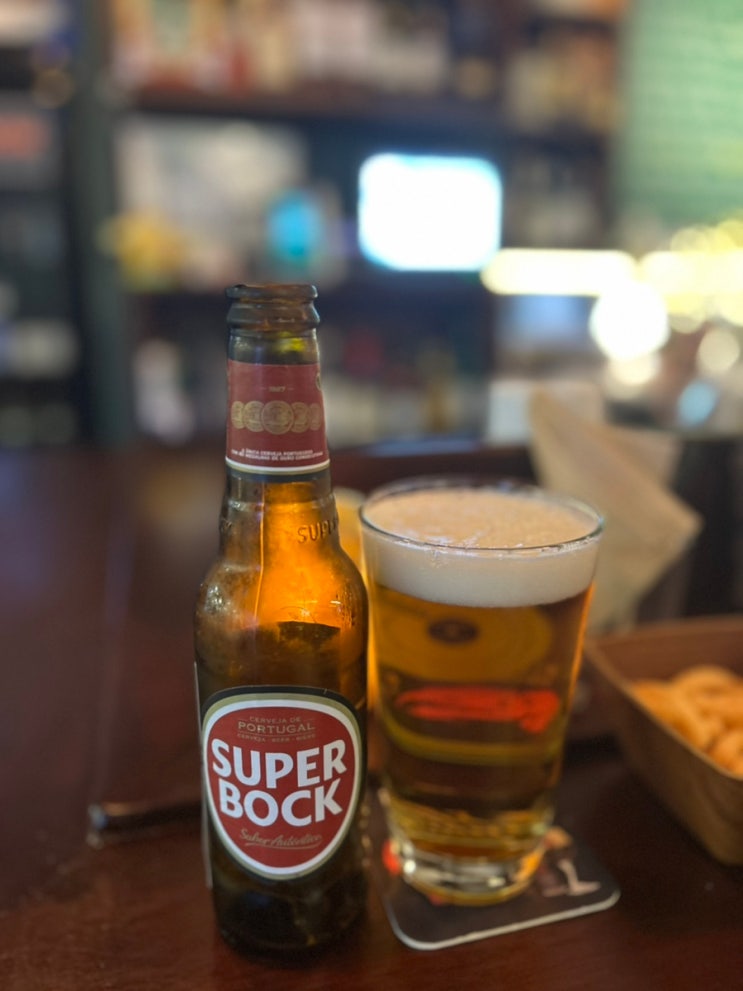[맥주백과] 슈퍼복(Super Bock) - 더펍 사운드온 언주점에서 맞이하는 ....