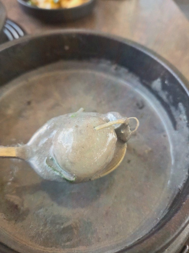 미사삼계탕 부드러운 한 끼, 백흑담에서 풀렸어요
