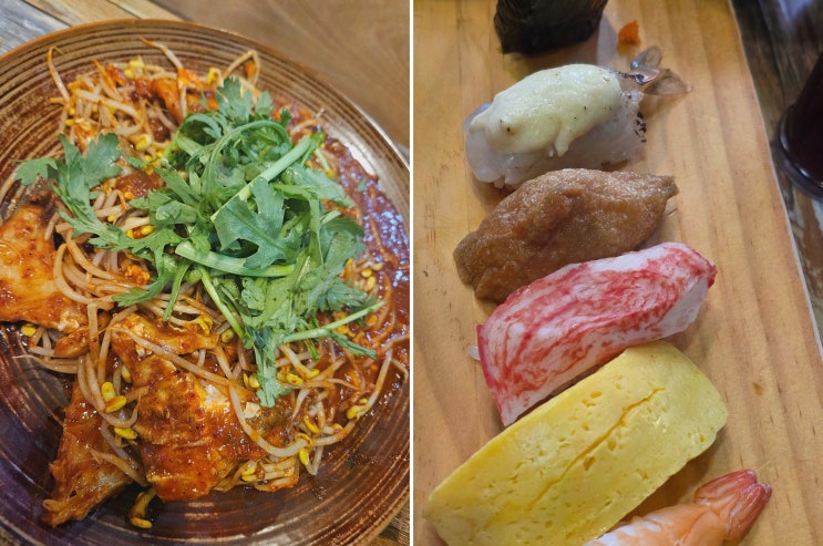 가정역 맛집 스시하나 루원시티 가정점, 신선한 회 추천에 반함