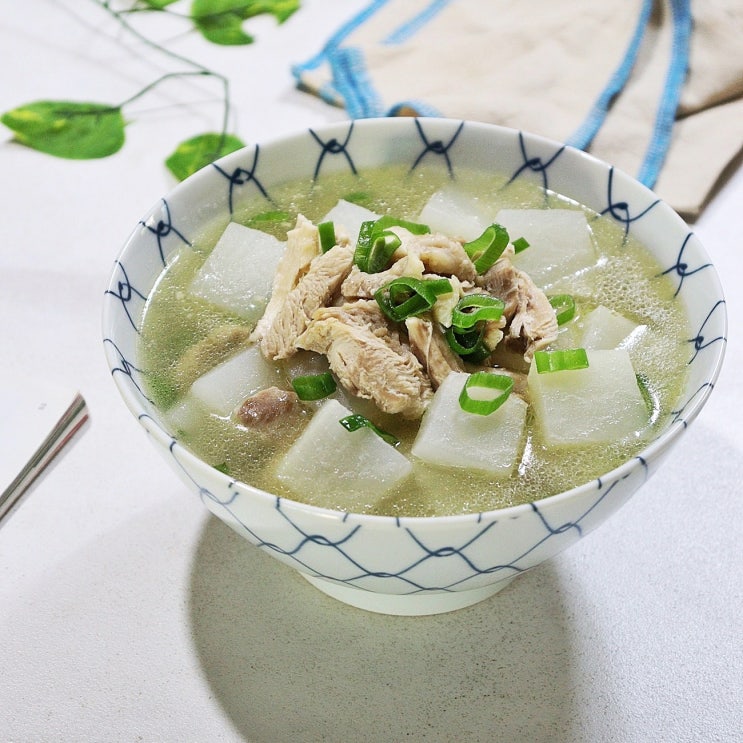 닭다리살 닭곰탕 레시피 아기 닭곰탕 만들기