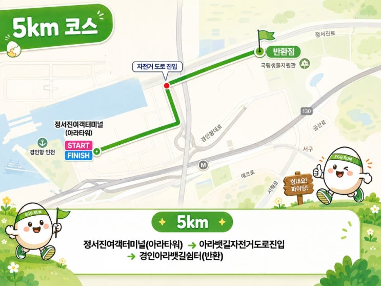 [인천 마라톤] 제 6회 계란마라톤 후기