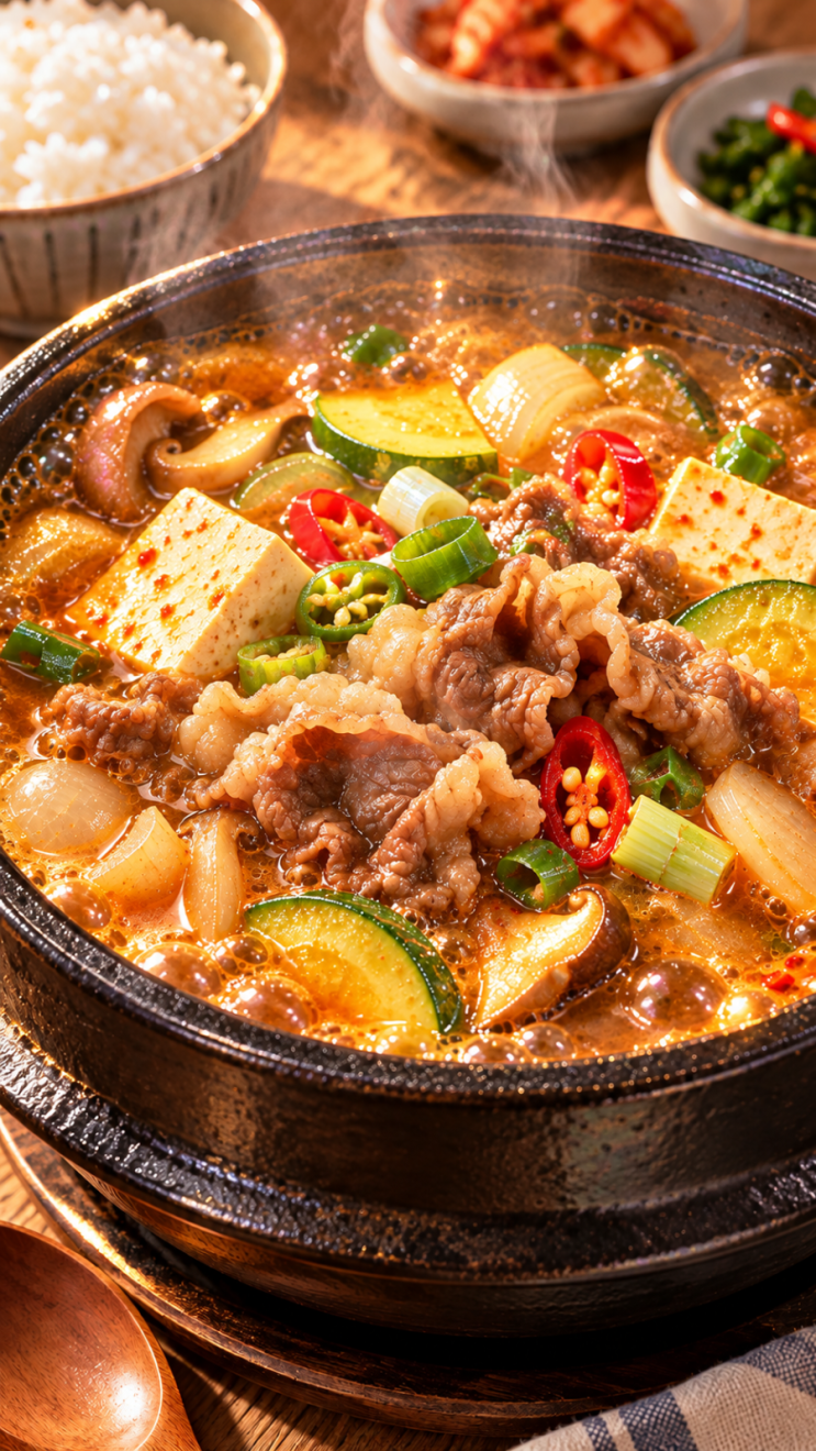 [환상레시피]차돌박이된장찌개 맛깔나게~