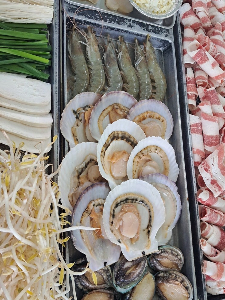 군산선유도맛집 선유도바닷가 가족외식 오션뷰 삼합 감동