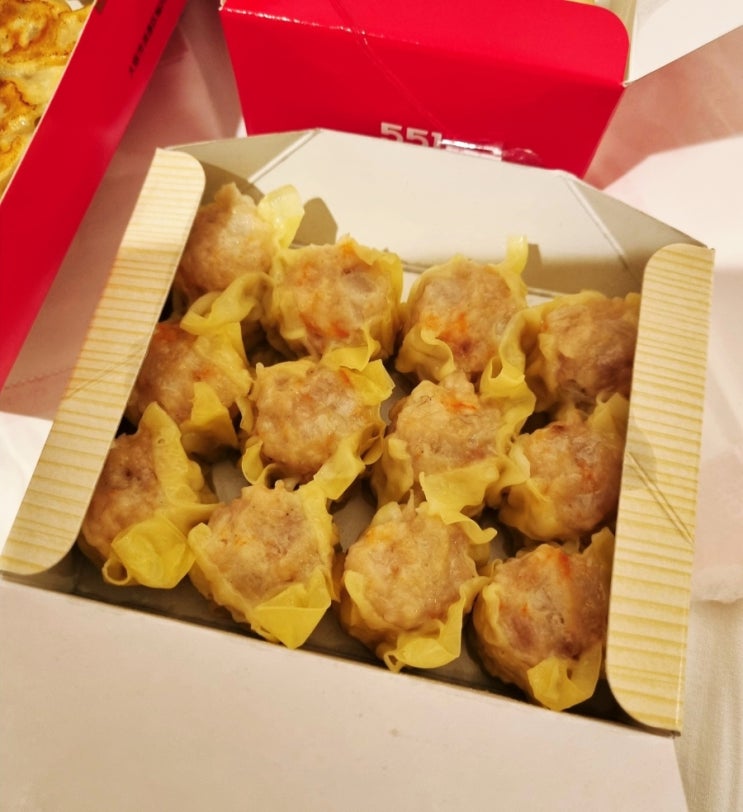 일본 오사카 551 호라이 본점 만두 포장 후기, 난바 가성비 맛집 추천....