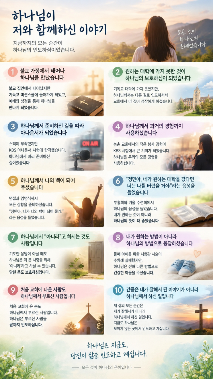 최선의 길로 이끄시는 하나님