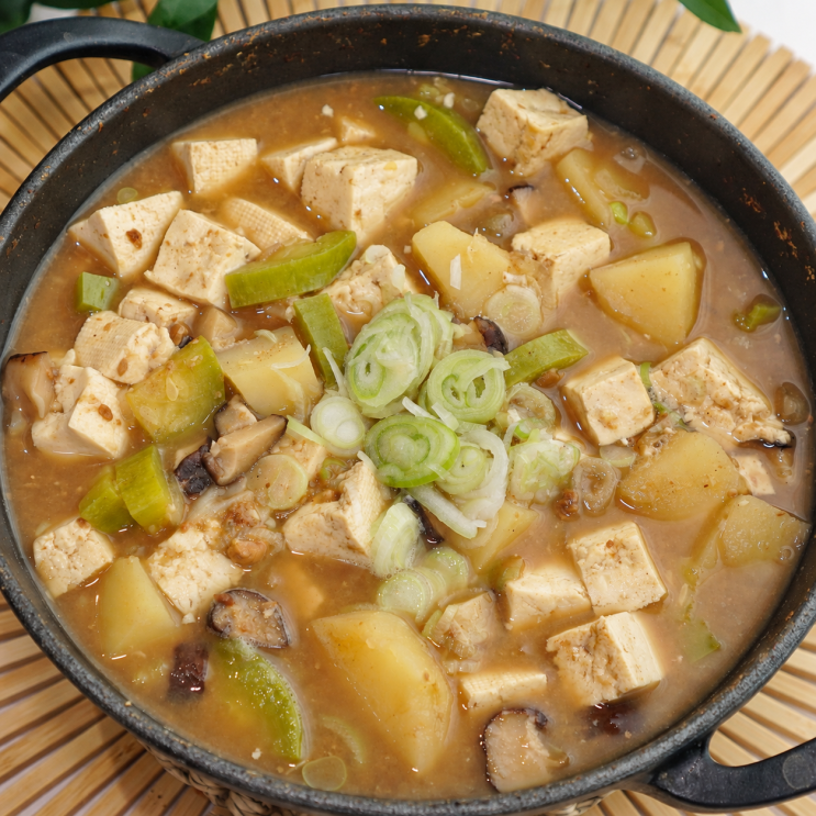 고기 없어도 정말 맛있는 20분 컷 구수한 두부 된장찌개 된찌 레시피
