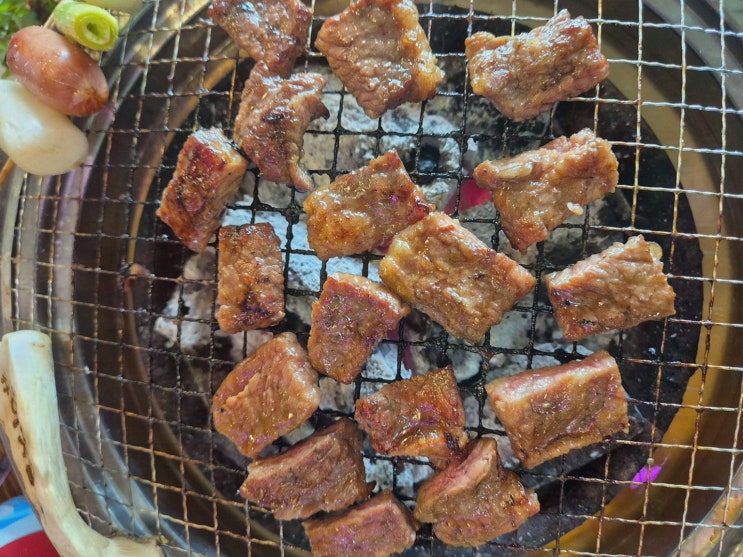 [이맛갈비] 포천맛집, 휴양지 감성 야외쉼터에서 갈비 한상 즐기기