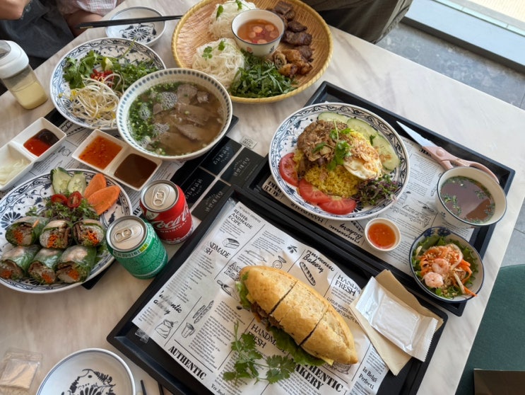 대전 신세계백화점 맛집 반미프엉 메뉴,가격,패밀리세트 후기