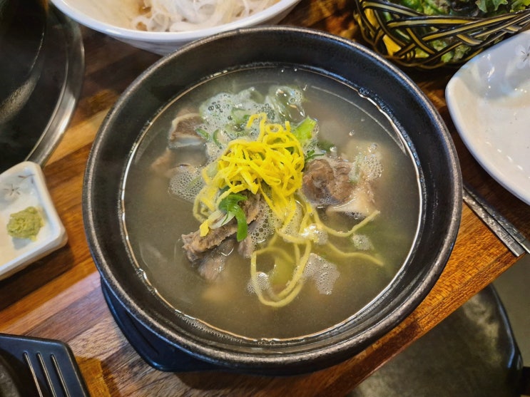 산정호수맛집 이맛갈비, 휴양지 야외쉼터에서 갈비까지 완성