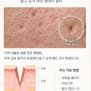 여드름 흉터, 왜 내 흉터는 잘 안없어질까?