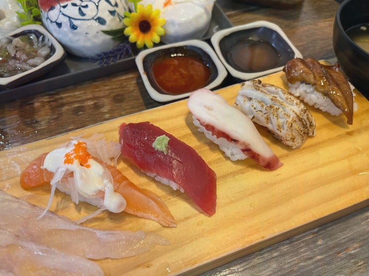가정역 맛집 스시하나 루원시티 가정점, 대구뽈 지리·사시미까지