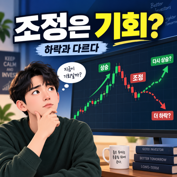 주식 조정은 하락 신호일까 오히려 기회가 되는 조정은 따로 있을까 : 네이버 블로그