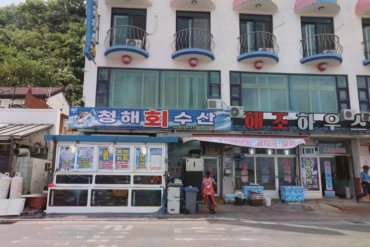 [맛집리뷰] 동해맛집 청해수산, 묵호항 모듬회 양 실화