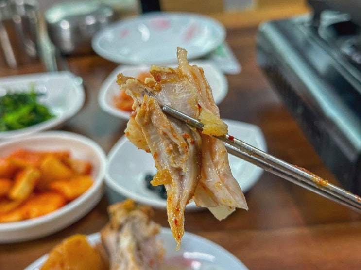 청남가든 공주 마곡사 맛집, 계곡 보양 한상과 친절 정성