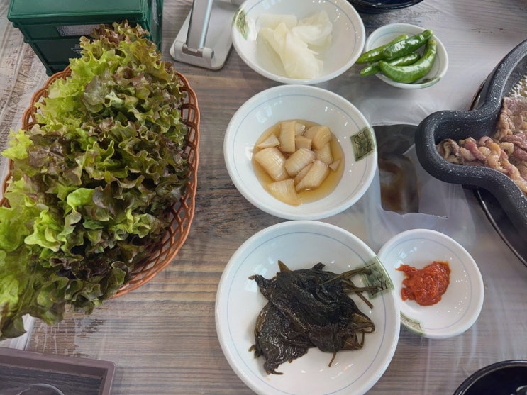 거제주차편한맛집 : 탁오네, 사장님이 직접 구워주는 편한 오리고기 한 상