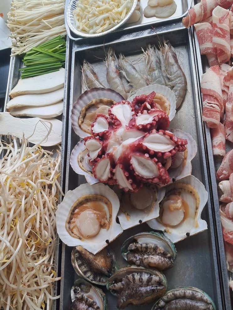 군산선유도데이트: 선유도바닷가 바다경치+세트 만족