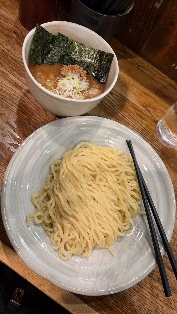 도쿄맛집리스트｜도쿄 3대 츠케멘 맛집 신주쿠 후운지 츠케멘 내돈....