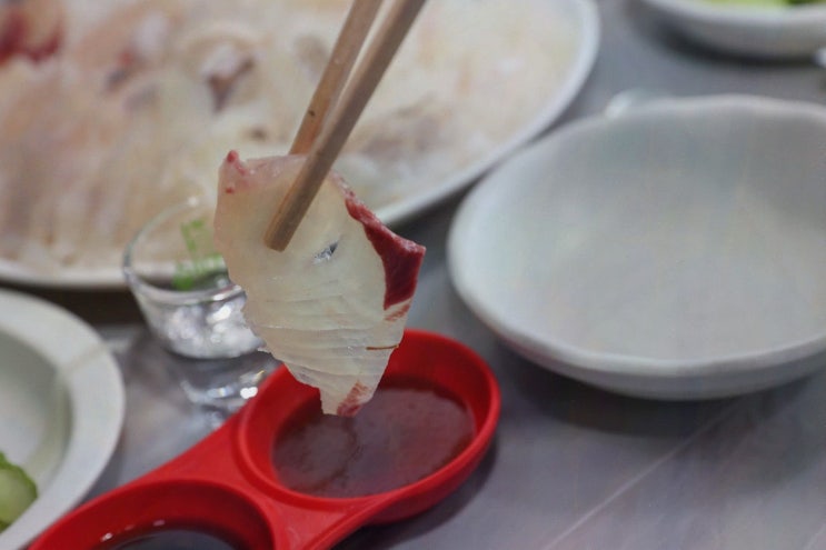 청해수산 동해맛집, 묵호항에서 바다보며 싱싱한 회