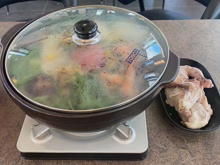 백흑담 하남스타필드맛집, 수비드 닭고기 부드러움