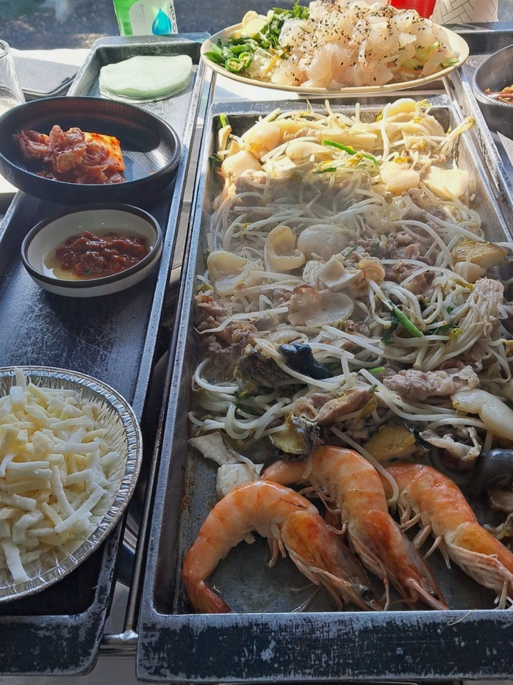 군산선유도데이트, 선유도바닷가 조개구이·삼합 한판에 반한 주말