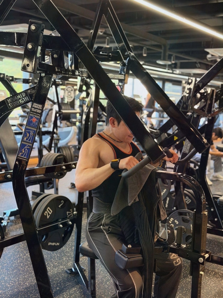 짐프레스&필라립 소담점, 보람동 헬스장 주말 운동 후기!