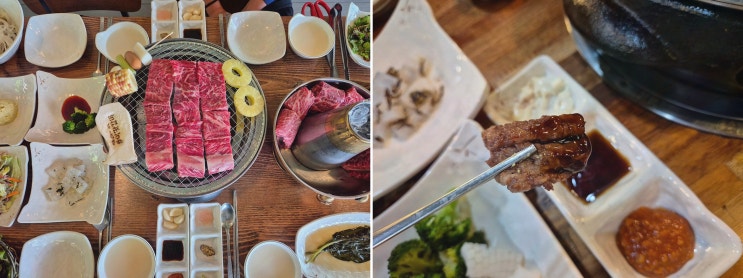 [맛집리뷰] 포천이동갈비 이맛갈비, 야외쉼터 포토존까지 완벽