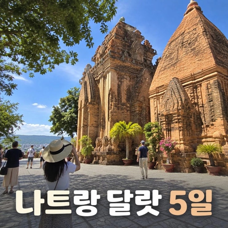 나트랑 달랏 5일 여행 코스 추천ㅣ랑비앙산, 다딴라폭포, 포나가르....