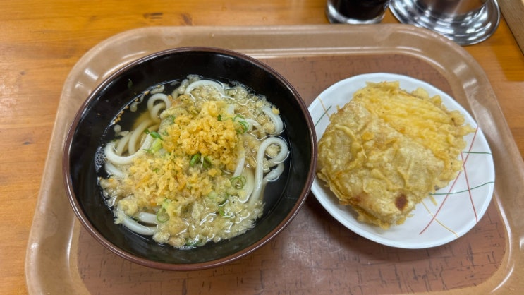 [일본여행] 다카마쓰 리쓰린 공원 근처 우동 맛집 '사누키 우동 우에....