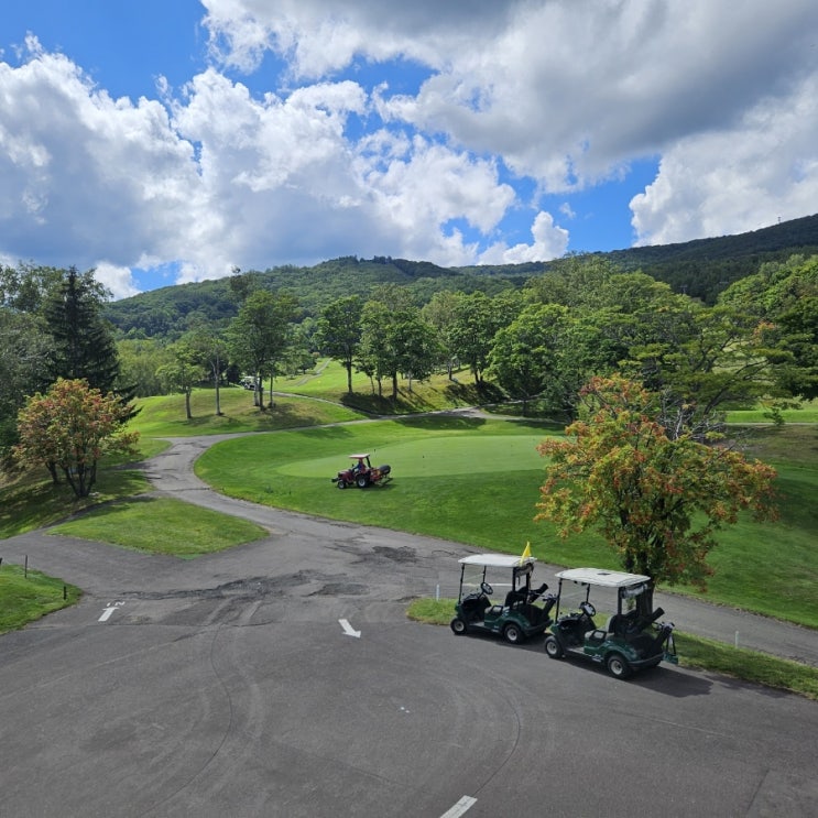[골프/일본] 사타루골프클럽｜아사리가와 온천마을 sosson golf club 라....
