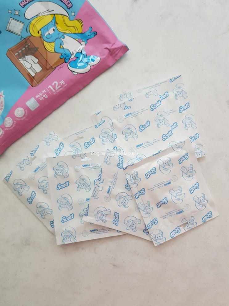 스카트 스머프 콜라보 스카트 사계절 제습제 옷장 쏙~ 습기제거는 스마트하게 : 네이버 블로그