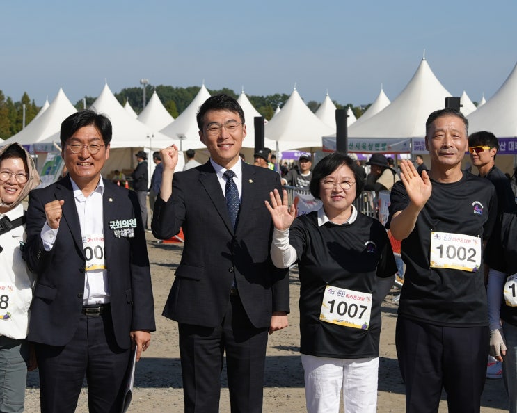 대부도를 달린 2026 안산마라톤, 완주를 응원합니다!