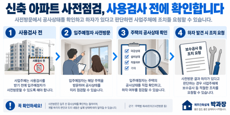 신축 아파트 사전점검 체크리스트｜입주 전 꼭 확인할 하자 총정리 : 네이버 블로그