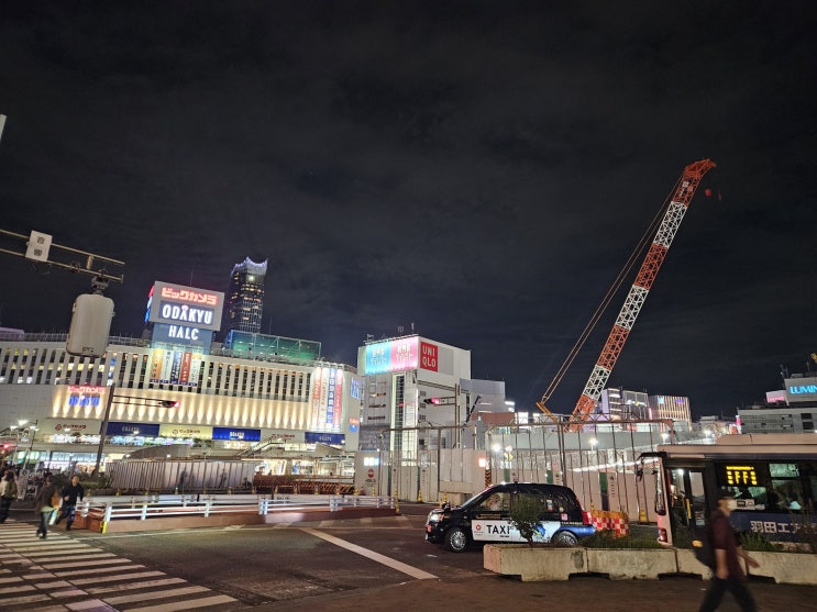 도쿄도청 전망대와 신오쿠보 총총