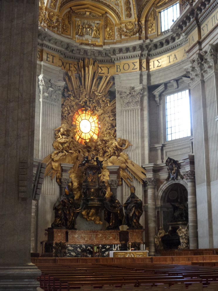 로마 성 베드로 대성전 (Basilica di S. Pietro) 내부 (2)
